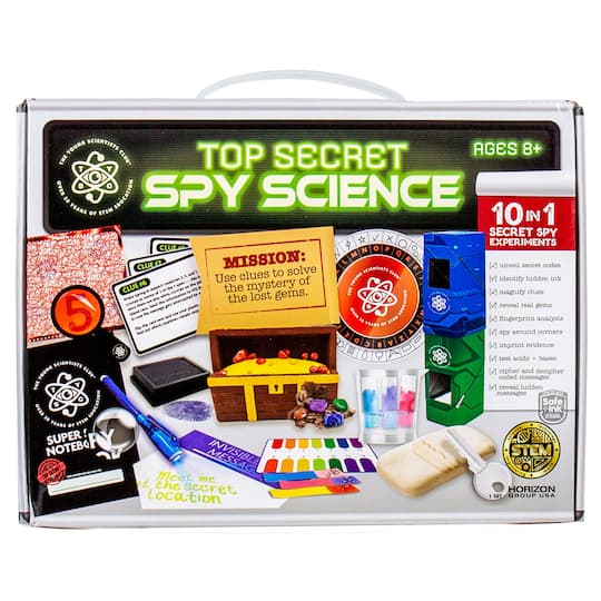 The Young Scientists Club Top Secret Spy Science Kit